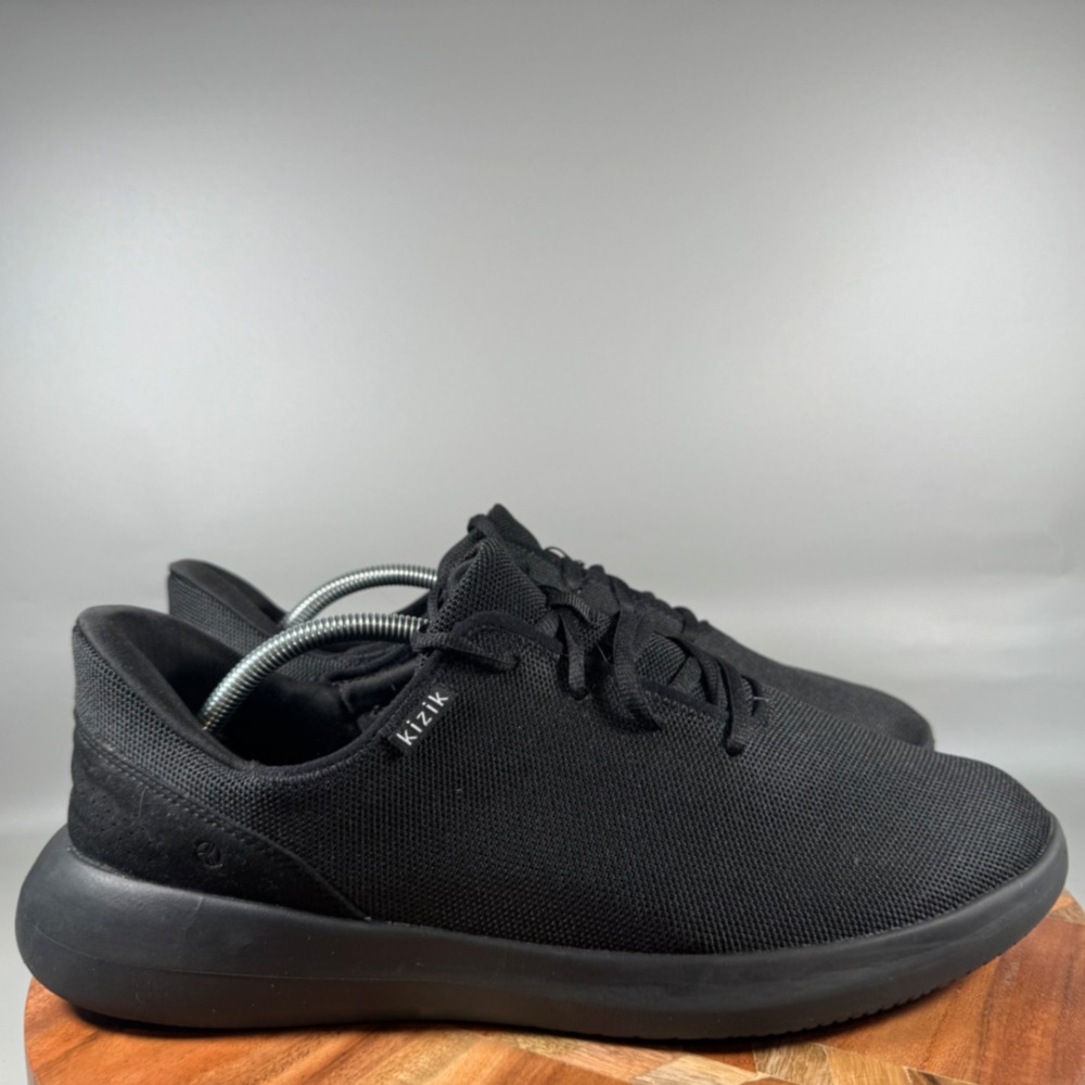 Kizik Lima Hands-Free Sneakers Mens 13 Wide Black Out G2RT-DNM Walking Shoes